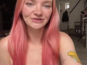 Femdom Dick Slapping with Cum Countdown 9/16