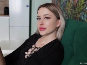 If There Is No Money, Pay With Your Pussy! Fucking a Guilty Stepsister In the Bathroom! Teaser 2/16