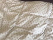 he comes to empty his balls on my leggings just after returning from work 11/16