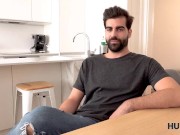 HUNT4K. Lassie is excited after shower so much that gets it on before BF 2/16