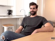 HUNT4K. Lassie is excited after shower so much that gets it on before BF 3/16