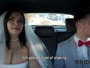 BRIDE4K. Groom opens the locked door and catches bride cheating on him 2/16