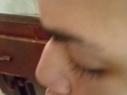 Mi hijastra me hace una deliciosa mamada 7/16