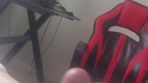 Solo Male Playing In Bed