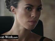 The sexy secretary gets dominated by her colleague 4/16