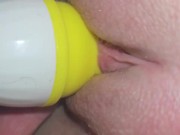 A LOIRINHA SAFADA GOZANDO GOSTOSO DE PERNA ABERTA 12/16