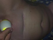 A LOIRINHA SAFADA GOZANDO GOSTOSO DE PERNA ABERTA 14/16