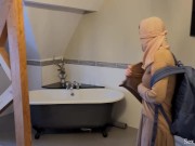 Shy Stepmother And Son Share a Bed In A Hotel 3/16