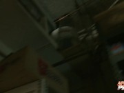 covenience store fucking ends with cim for jasmine 15/16