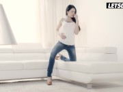 Slim Babe Erika Bellucci Rides Big Cock Then Gets Cummed - LETSDOEIT 1/16