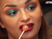 Bubble Butt Slut Daphne Klyde Has Her Phat Twat Drilled By Stranger - HORNY HOSTEL 3/16