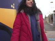 Public Agent Teen gets fucked after loosing at rock paper scissors 4/16