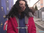 Public Agent Teen gets fucked after loosing at rock paper scissors 6/16