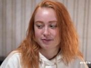 Ersties - Amateur Redhead Babe Fingers Herself Outdoors 11/16