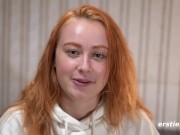 Ersties - Amateur Redhead Babe Fingers Herself Outdoors 4/16