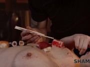SHAME4K. Nyotaimori Naughty. Hot sex with Brittany Bardot 5/16