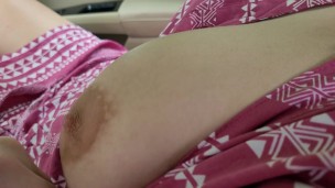 Virgin Guy Picked Me and I Let Him touch My Pussy and Boobs in His Car