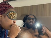 GORILLA PUNCHER JUST WANTED DADDY FAT DICK SUCKED THE THROAT WAY!!!!!!!!! 7/16