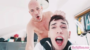 Skinny Sailor Moon for Daddy - Twink First Time
