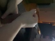 Step mom gave me a handjob after dad went to bed 12/16