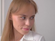 A schoolgirl asked her teacher to teach her how to give a deep blow job - MariMoore 1/16