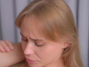 A schoolgirl asked her teacher to teach her how to give a deep blow job - MariMoore 12/16