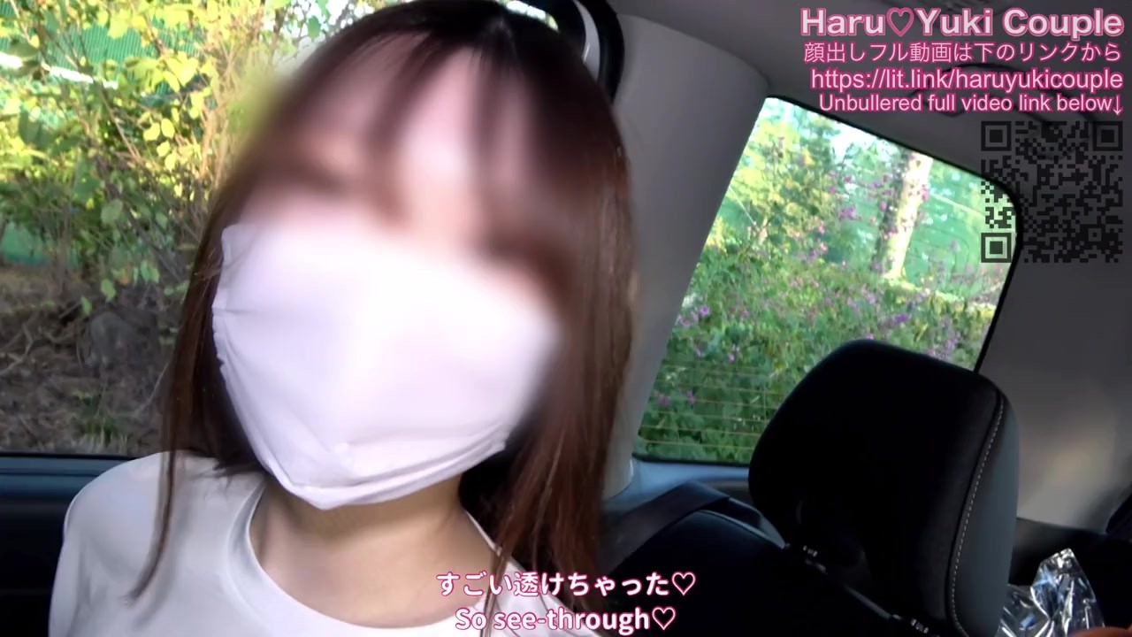 【素人】露出調教ノーブラショッピング後は車ドア全開で中出しSEX 素人カップル/美少女/色白美乳/中出し/フル動画(26分)/일본여대생과질내사정섹스 - RedTube