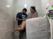 Stepson fucks me in the laundry room while his dad goes out to the supermarket- CulonaArdiente32 9/16