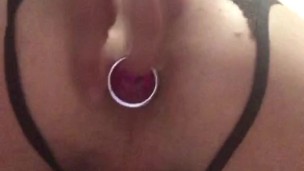 С пробкой в попке pegging,strapon,femdom,sissy,bi
