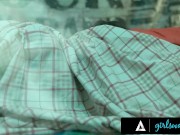 Nerdy Teens Have 3-Way With Hot MILF 3/16