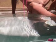 Blonde Babe Enjoys Underwater Hot Oral 13/16