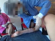 DAY 6.1: The nurses almost fought over my dick and ass. Public Crazy Place in hospital 3/16