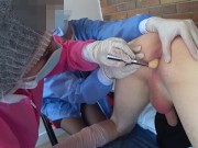 DAY 6.1: The nurses almost fought over my dick and ass. Public Crazy Place in hospital 5/16