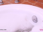 Super cute Teen washes her perfect Teen body 13/16