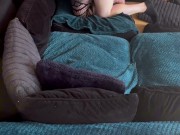 Hot rough sex on the sofa