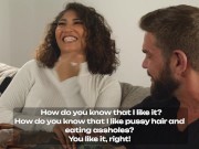 Venus Afrodita is the curviest babe and she adores this tattooed man’s horny cock 3/16