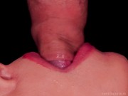 CLOSE UP: BEST Milking MOUTH made You CUM TWICE! Sensual FORESKIN Blowjob! Sucking UNCUT Cock! ASMR 12/16