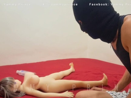 Malibog na magnanakaw 💦 | Fucked by the thief | sex doll