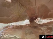 DEVILS FILM - Perfect Blonde Swinger Ella Reese Gets Her Pussy Banged By Her Neighbor 4/16