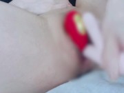 vol.76 *.❤︎.❤︎ウーマナイザー＆ディルド2本同時挿入！！❤︎.❤︎.* 個人撮影 ガチイキ変態オナニー　潮吹き おもらし パイパン ドアップ 極太 拡張 高速ピストン 13/16