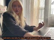 A misunderstanding with my tutor was resolved with a hot fuck. 2/16