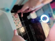 pissing fucking sucking and cum. she swallows my piss and cum 3/16