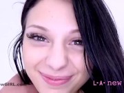 Irresistible Brunette Hardens Big Cock in Hot Sex Video 8/16