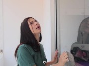 Locked up with my wet jeans