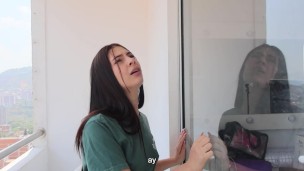 Locked up with my wet jeans