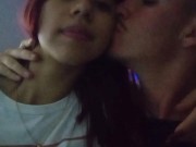 Girl fucks her stepbrother while her boyfriend is at work