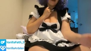 THICC SEXY HOT ANIME GIRL MAID VANILLA FAITH