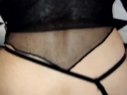 Pov doggy anal with wife in erotic lingerie