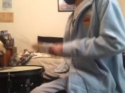 parents in the other room while i'm playing drums 25 13/16