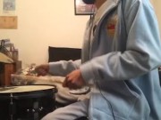 parents in the other room while i'm playing drums 25 14/16